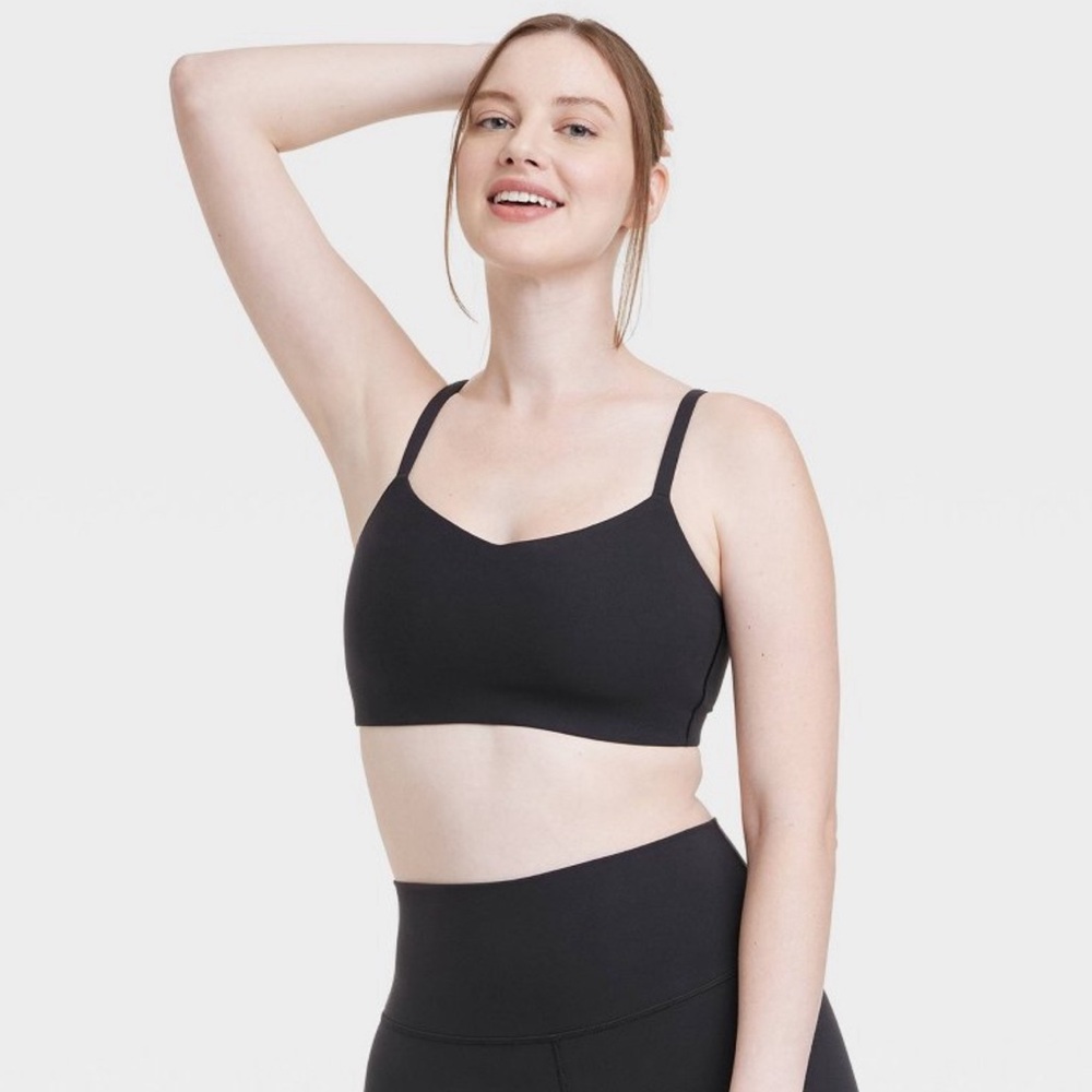 All In Motion Women’s Everyday Soft Light Support Strappy Sports Bra